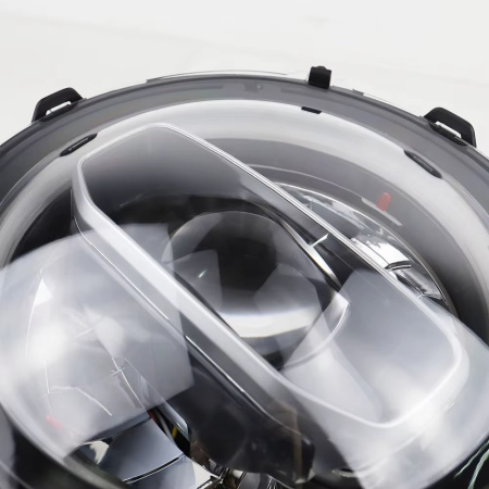 Фары штатные передние линзовые хромированные Jeep Wrangler JL/JLU/JT Rubicon (2018-2023) 