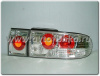 Mitsubishi Lancer (91-96) фонари задние красно-хромированные, дизайн Altezza, комплект лев.+прав.