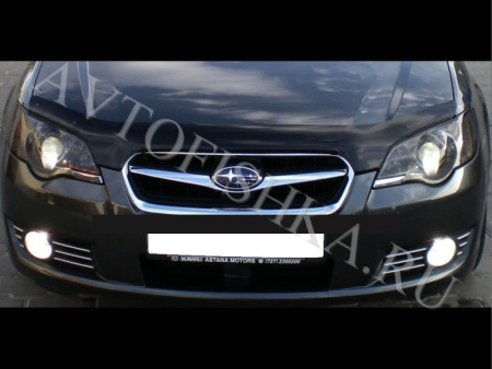 Дефлектор капота темный Subaru Legacy 2004-2010