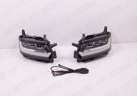 Toyota Land Cruiser LC 300 2021 - н.в. Передние фары с логотипом