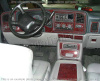Декоративные накладки салона Chevrolet Tahoe 2000-2002 дверные панели