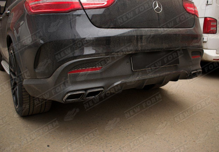 Mercedes-Benz GLE-Klasse C292 2015 - 2019 Обвес 6.3 AMG с черным диффузором