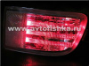 Toyota Land Cruiser Prado 120 (02-) фонари задние светодиодные хромированные, катафоты в задний бампер, комплект 2 шт.