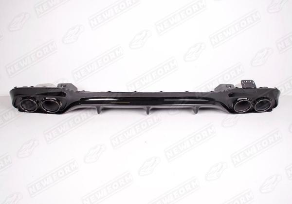 Mercedes-Benz E-Klasse W213 2016 - 2020 Диффузор с черными насадками 5.3 AMG