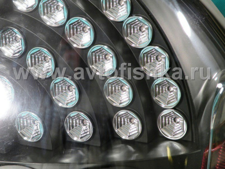 Chrysler 300C (04-09) фонари задние светодиодные черные, комплект 2 шт.