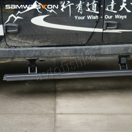 Suzuki Jimny (07-/19-) штатные выезжающие электропороги автоматические