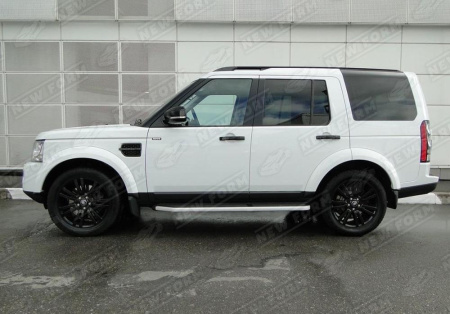 Land Rover Discovery 4 поколение (рестайлинг) 2013 - 2016 штатные пороги внешние
