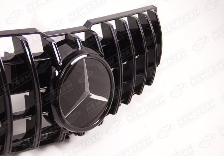 Mercedes-Benz GLK-Klasse X204 рестайлинг 2012 - 2015 Решетка радиатора Panamerica черная
