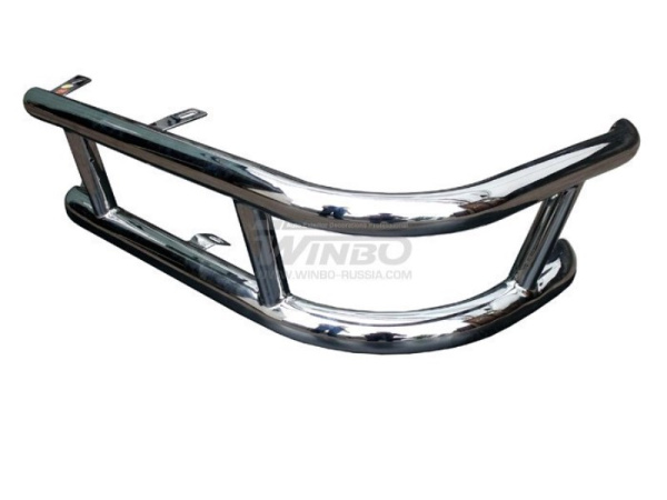 Mitsubishi Pajero (92-99) 5 дверн. защита заднего бампера из нержавеющей стали