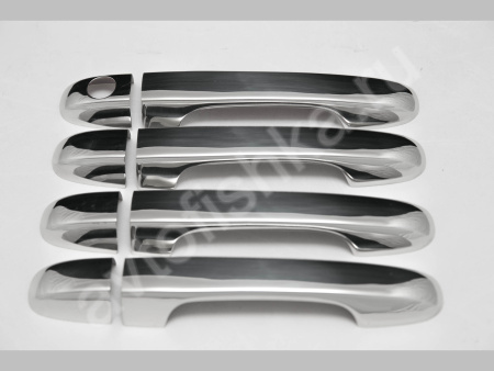 Hyundai i30 (2006-) накладки на ручки дверей из нержавеющей стали, 4 шт.