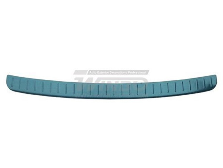 BMW X3 (2014-) накладка заднего бампера из нержавеющей стали