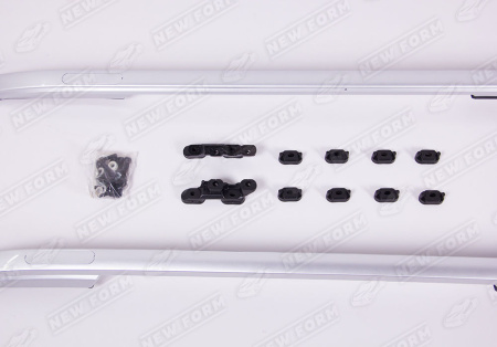 Land Rover Discovery 5 поколение 2017 - 2021 Рейлинги серебристые для Land Rover Discovery 5.