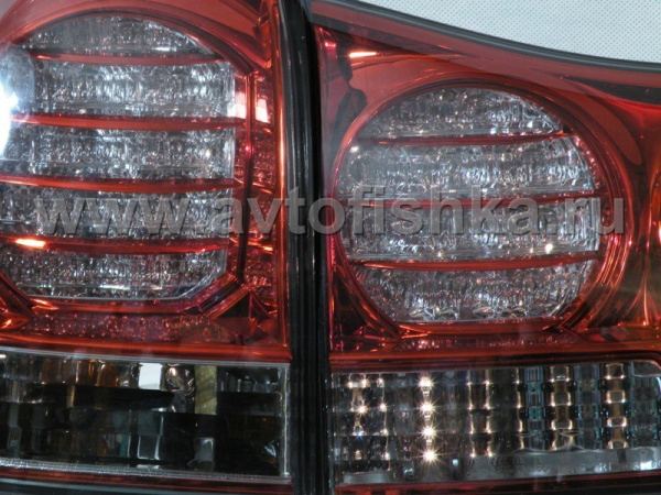 Lexus RX330, 350, 400H (03-08) фонари задние светодиодные красные, комплект 2 шт.