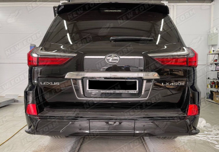 Lexus LX 450d 2015 - н.в. Обвес Heritage черный перламутр