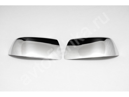Ford Focus 2 (2005-2011) накладки на зеркала из нержавеющей стали, 2 шт.