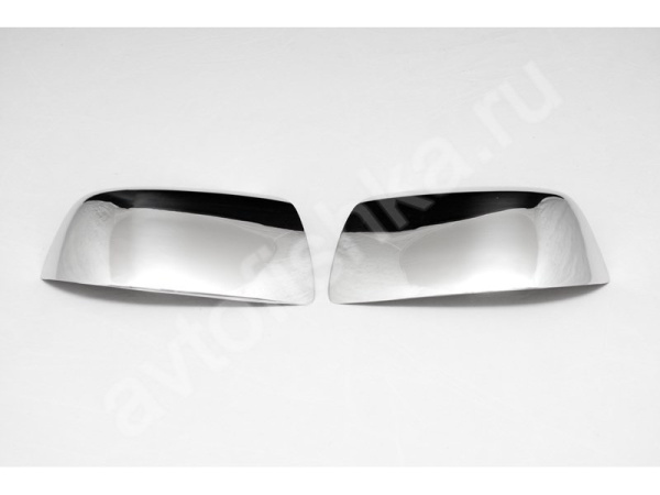 Ford Focus 2 (2005-2011) накладки на зеркала из нержавеющей стали, 2 шт.