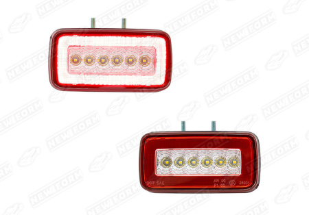 Mercedes-Benz G-Klasse W463 1990 - 2018 Фонари противотуманные светодиодные красные