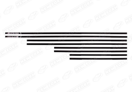 Mercedes-Benz G-Klasse W463 1990 - 2018 Молдинги AMG черные