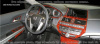 Декоративные накладки салона Honda Crosstour 2010-н.в. полный набор, без навигации