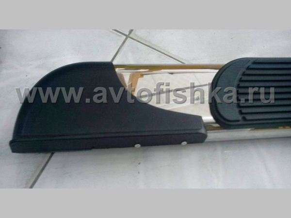 Toyota FJ Cruiser (07-) защита порога, подножка, алюминиевый профиль