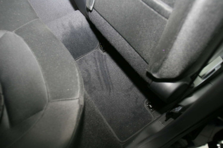 Коврики в салон NISSAN Qashqai 2007->, кросс., 5 шт. (текстиль)