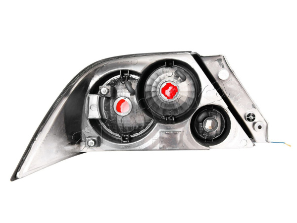 Mitsubishi Lancer 9 (03-07) задние черные фонари, дизайн Toyota Altezza, комплект 2 шт.