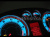 Audi A3 (96-02) (8L) светящиеся шкалы приборов - накладки на циферблаты панели приборов, дизайн № 2