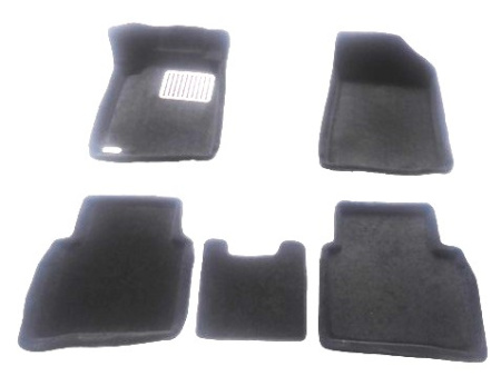 Nissan Teana (2008-) всесезонные 3D коврики салона с противоскользящими накладками