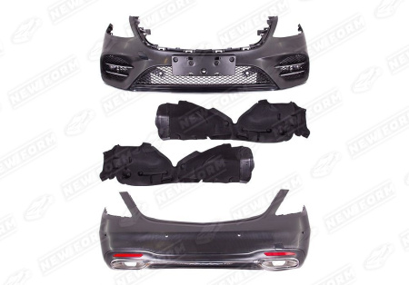 Mercedes-Benz S-Klasse W222 рестайлинг 2017 - 2020 AMG пакет