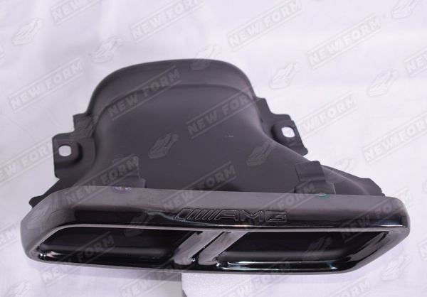 Mercedes-Benz E-Klasse W213 2016 - 2020 Насадки на глушитель 6.3S AMG черные