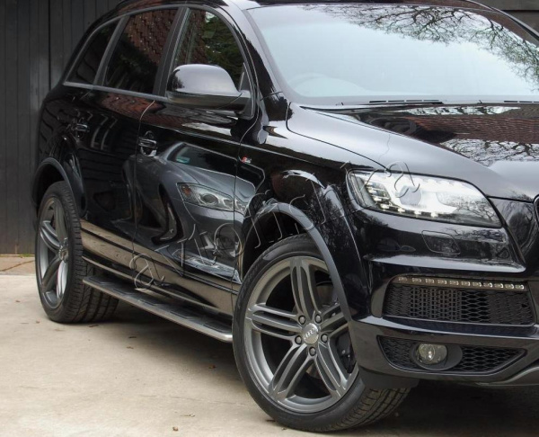 Audi Q7 (4L) (05-14) узкие расширители арок в стиле S-Line (комплект, 10 частей)