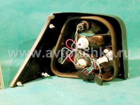 Volkswagen Golf 4 (98-03) фонари задние карбоновые, комплект 2 шт.