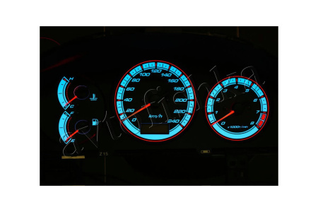 Mazda 323F BA светодиодные шкалы (циферблаты) на панель приборов