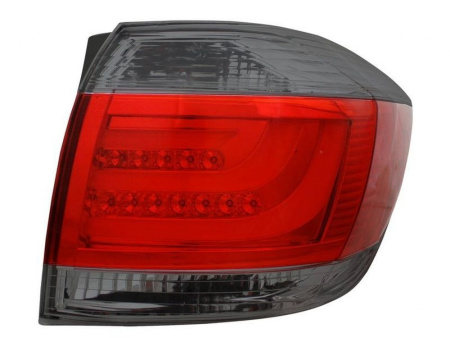 Toyota Highlander (2010-) фонари задние светодиодные красно-белые, комплект 2 шт.