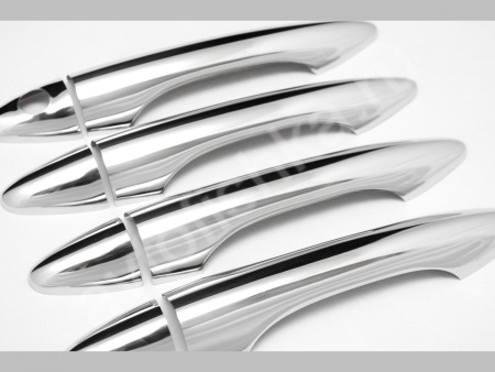 Hyundai ix35 (2010-) накладки на ручки дверей из нержавеющей стали, 4 шт.