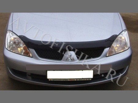 Дефлектор капота темный Mitsubishi Lancer 2003-2006