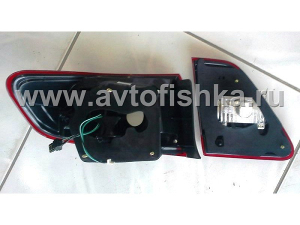 Toyota Corolla (2011-) фонари задние светодиодные красно-тонированные, комплект лев.+прав.