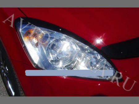 Защита передних фар прозрачная Kia Ceed 2007-2009
