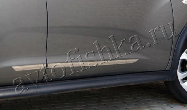 Toyota Camry (2006-2011) боковые молдинги на двери полированная нержавеющая сталь