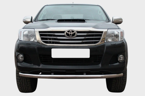 Toyota Hilux (12–) Защита переднего бампера 60 мм