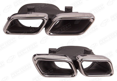 Mercedes-Benz GLC-Klasse X253 2015 - 2019 Насадки 6.3 AMG хром