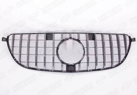 Mercedes-Benz GLE-Klasse W166 2015 - 2018 Решетка радиатора AMG GT хром на бампер 6.3 AMG