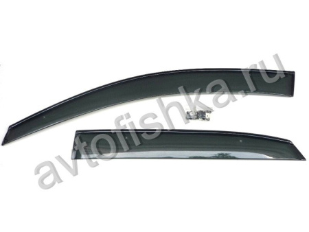 Lexus RX330, RX350, RX400h (03-08) дефлекторы боковых окон темные, ветровики, комплект 4 шт.