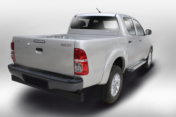 Комплект пороги алюминиевый профиль,Toyota HiLux 2011-