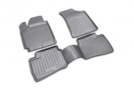 Коврики в салон HYUNDAI Elantra, 2007-2010, 4 шт. (полиуретан)