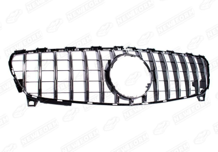 Mercedes-Benz A-Klasse W176 рестайлинг 2015 - 2017 Решетка радиатора AMG GT хром