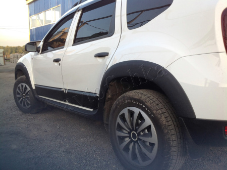Renault Duster (11-15) Расширители арок шагрень