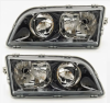 Volvo S40, V40 (01-03) фары передние черные, штатные