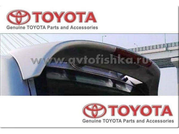 Toyota Land Cruiser 100 (98-07) спойлер задней двери с дополнительным стоп-сигналом, оригинал.