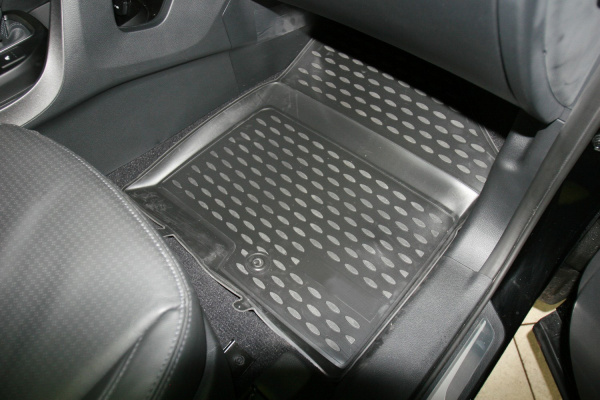 Коврики в салон HYUNDAI Santa Fe, 2012-> 4 шт. (полиуретан)